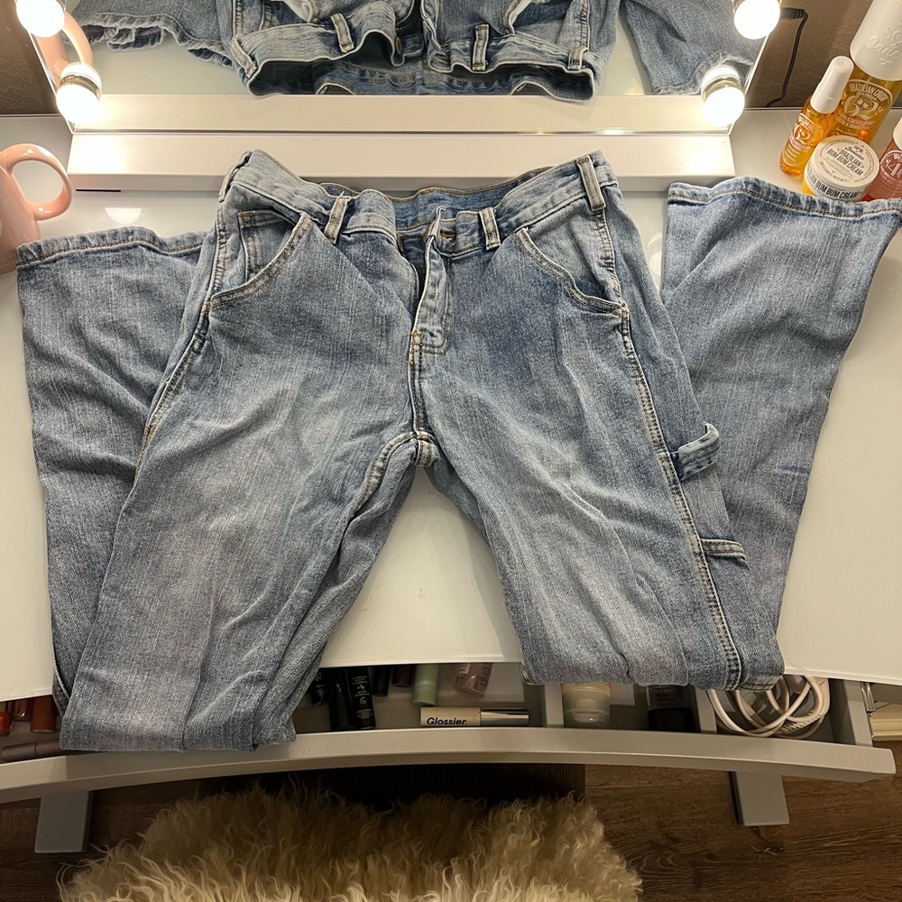 brandy melville baggy cargo jeans